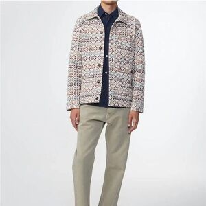 NN07 Olav Casual Quitled Patterned Jacket Size S